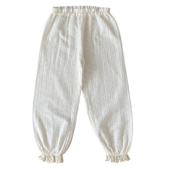 Liilu Lou pants 12y Milk - Picture 1 of 7